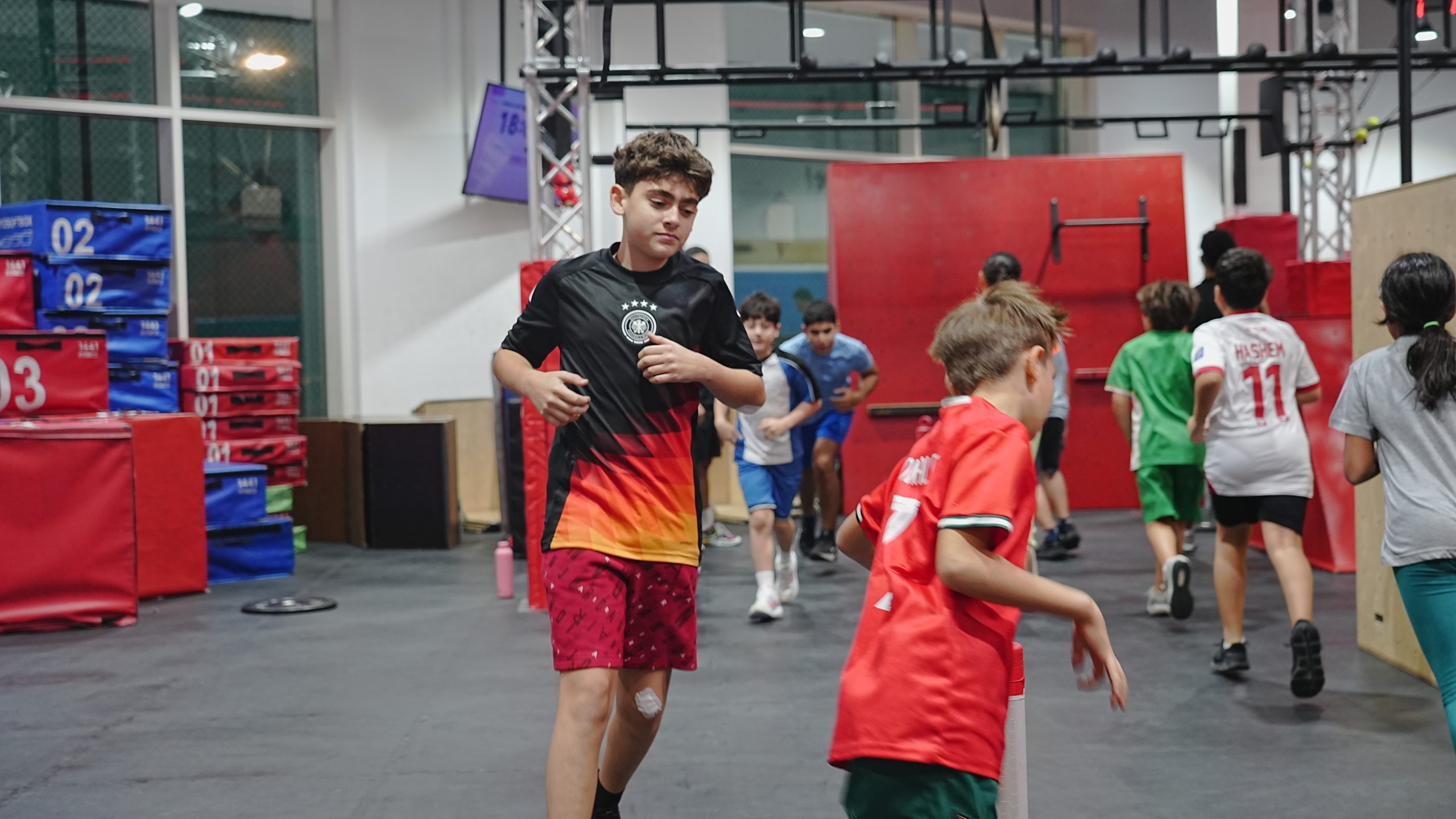 Physical development through obstacle courses